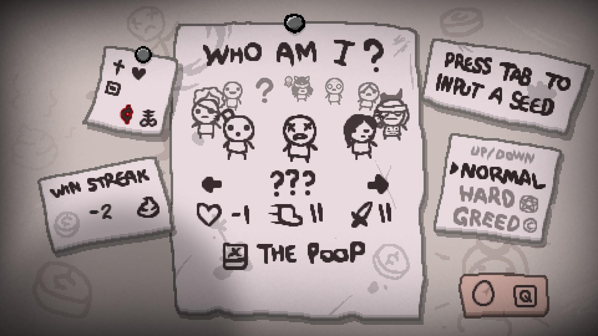 the binding of isaac completion marks